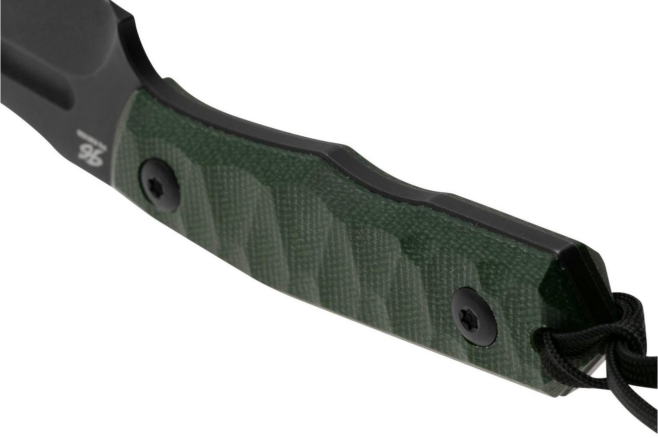 CIVIVI Propugnator C23002-2 Green Canvas Micarta, vaststaand mes