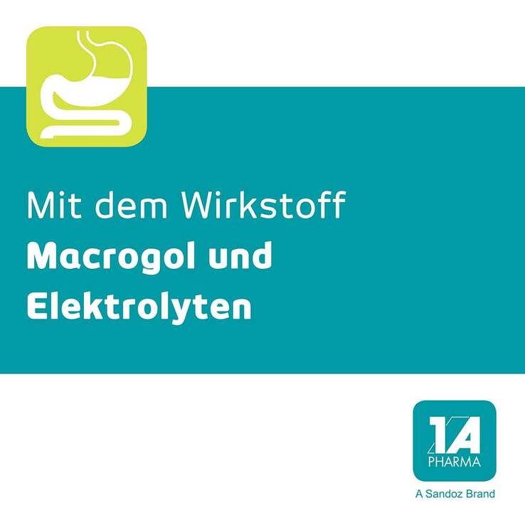 Macrogol-1A Pharma Pulver zur Herstellung einer Lösung zum Einnehmen, 50 St