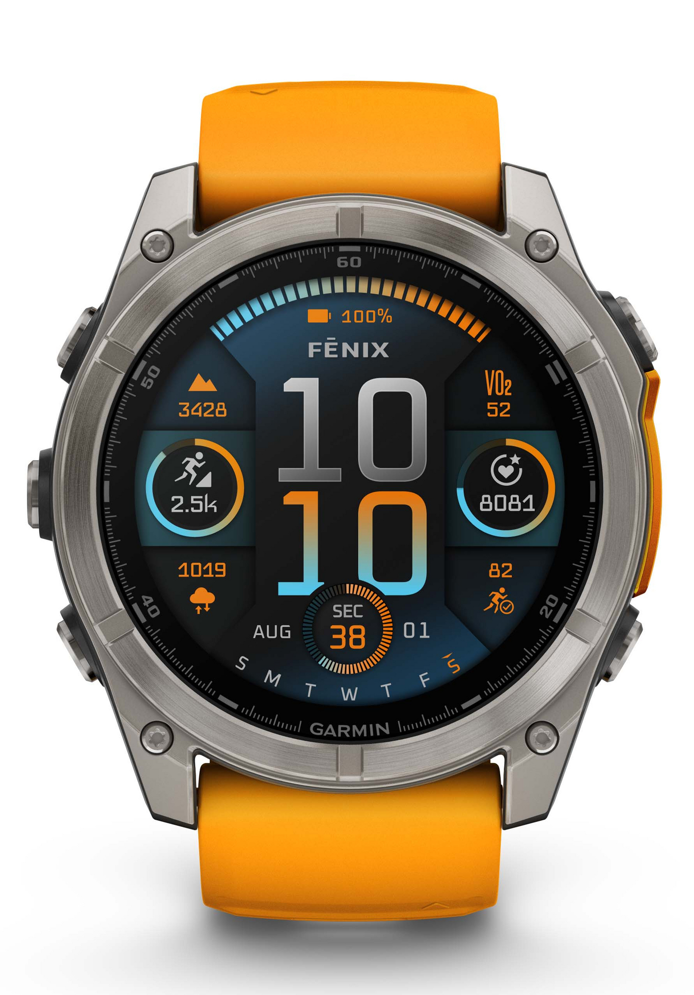 Garmin Fenix 8 51mm AMOLED Sapphire Graphit Titanium Titan