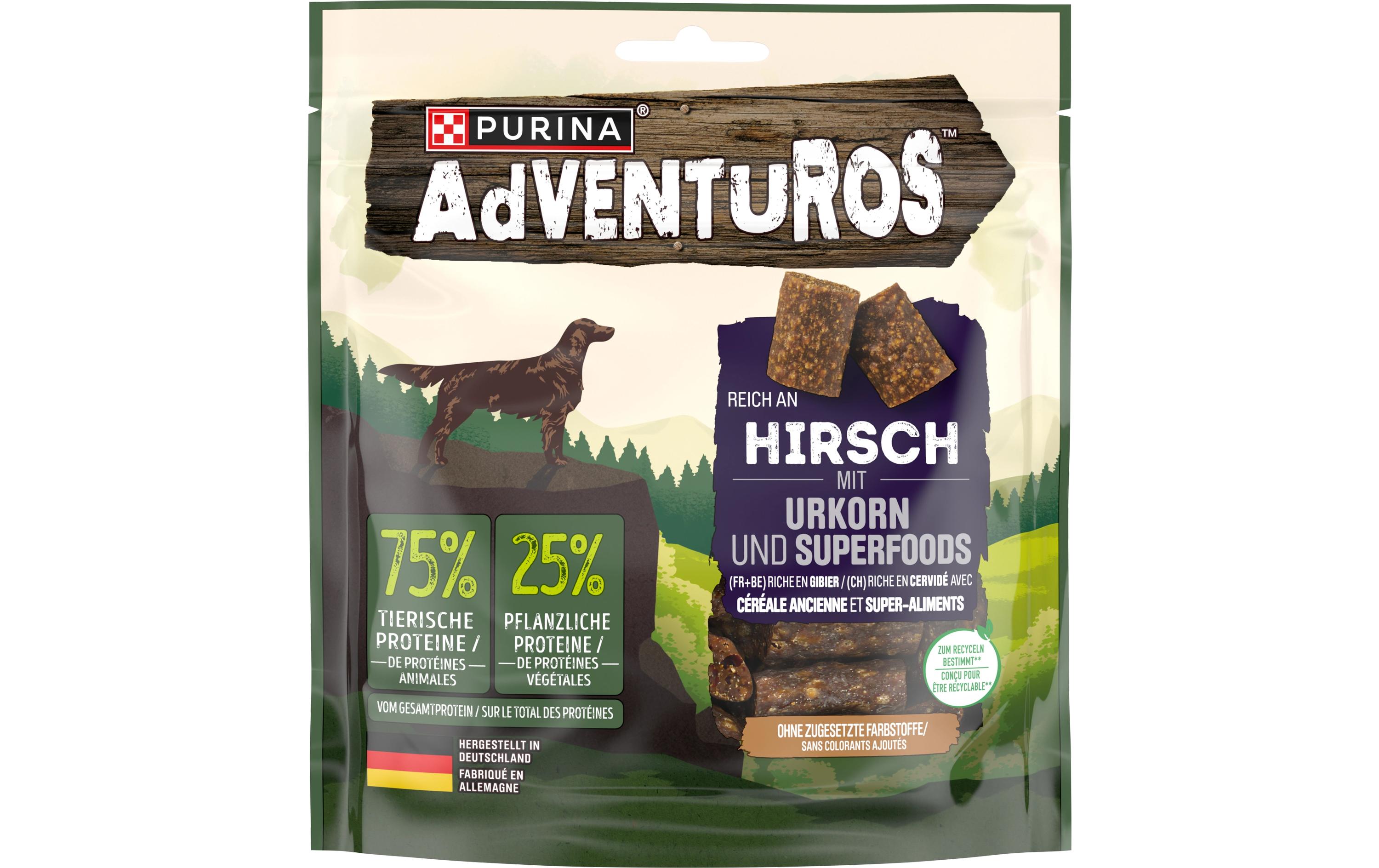 Leckerli reich an Hirsch, 90 gHundesnack