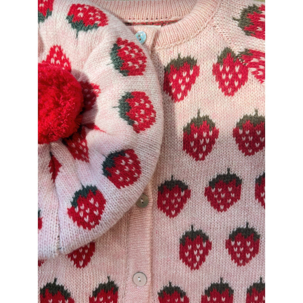 Køb Konges Sløjd Strawberry Belou Strik Cardigan