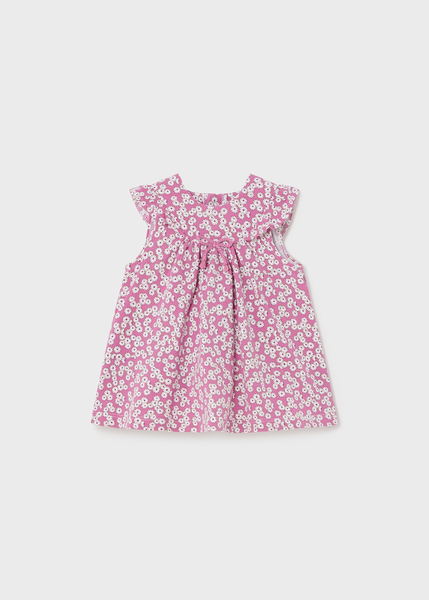 Melhor vestido estampado de algodão para recém-nascidos