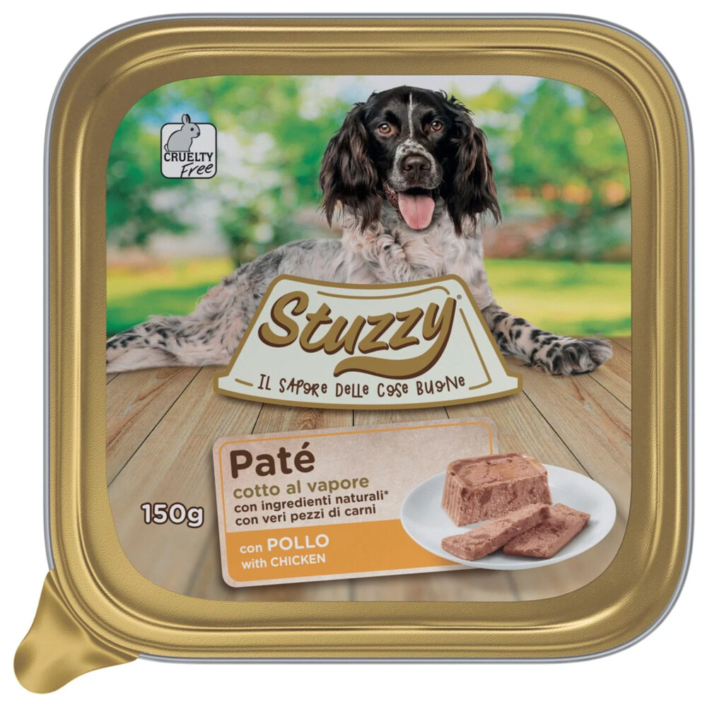 22x Stuzzy Hondenvoer Paté Kip150 gr