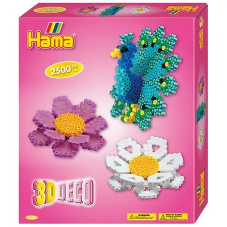 Hama Bügelperlen Geschenkpackung 3D Deko, ca. 2500 Bügelperlen