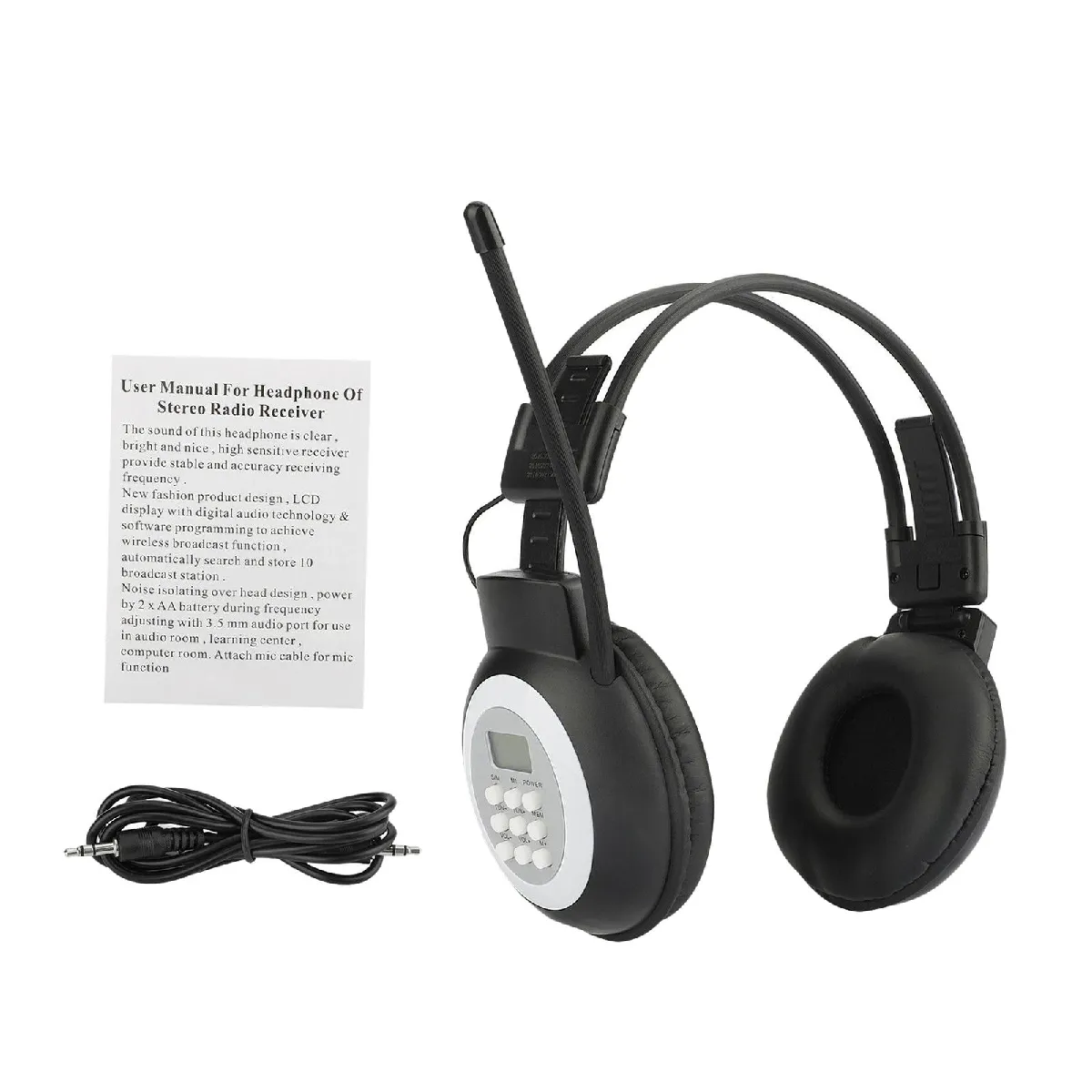 Casque FM Radio Portable