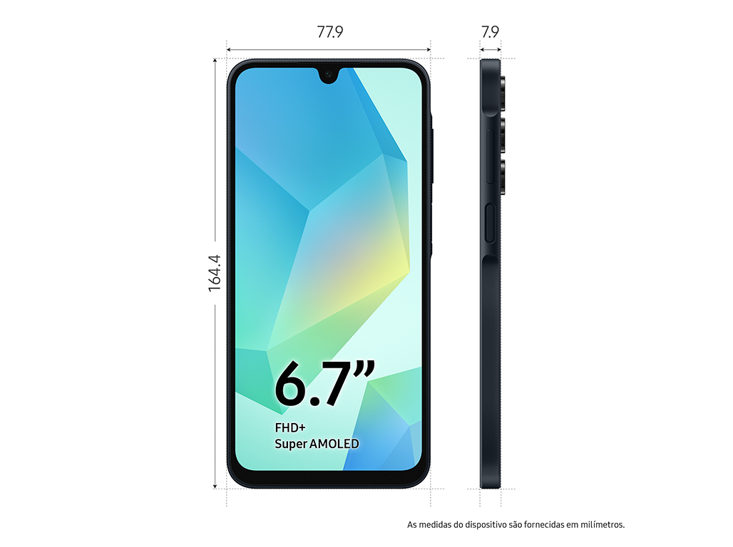SMARTPHONE SAMSUNG GALAXY A16 5G PRETO 128GB