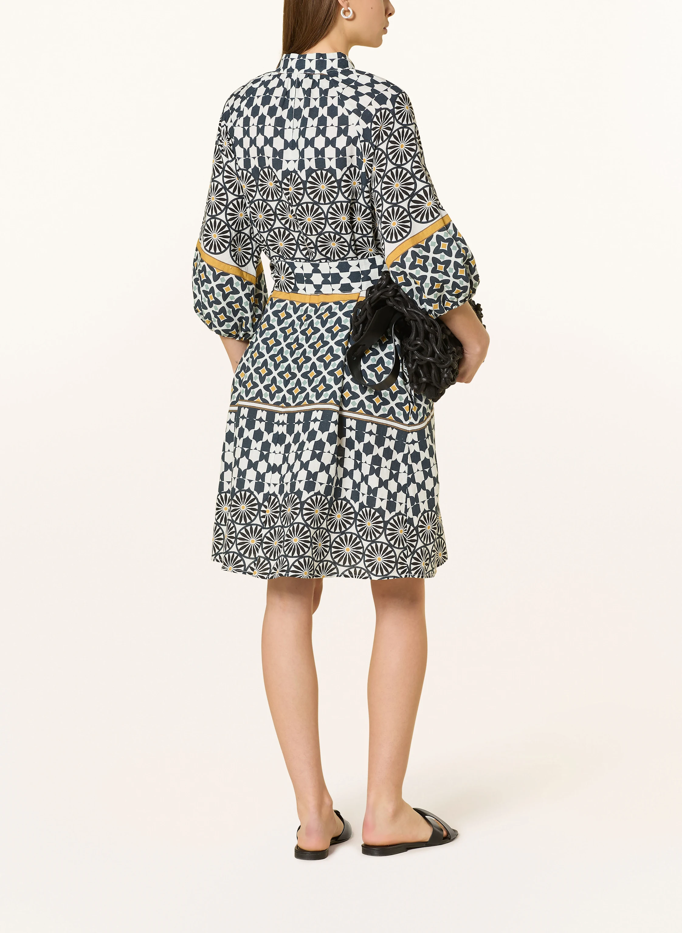 Marc O'Polo Leinenkleid mit 3/4-Arm