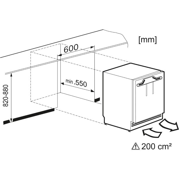 Miele Unterbau-Kühlschrank K 31222 Ui-1