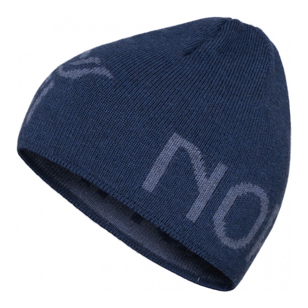 Norrona /29 HEAVY MERINOULL LOGO - Bonnet indigi night melan