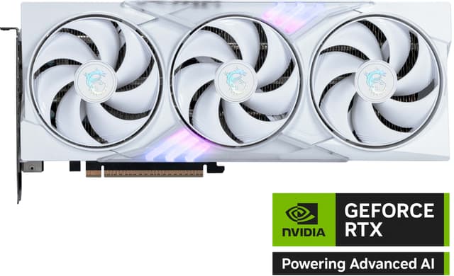 MSI GeForce RTX 5060 Ti 16G GAM TRIO OC WHITE grafikkort