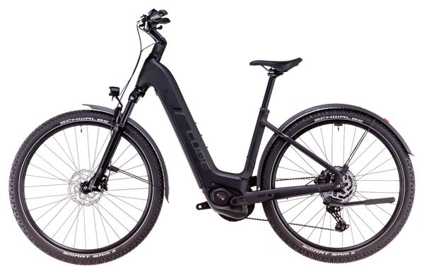 VTC Électrique Cube Nuride Hybrid Pro 800 Allroad Easy Entry Shimano Cues 10V 800 Wh 29'' Noir 2025