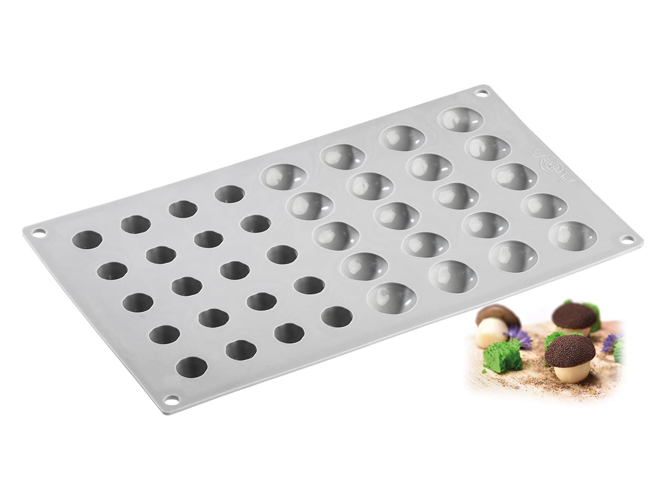 Moule silicone - Champignon - 30 x 17,5 cm - Pavoni
