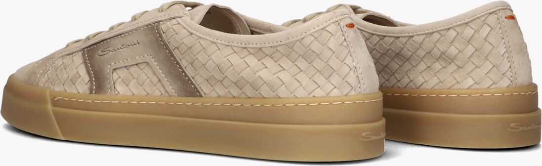 beige santoni sneakers dbs waver
