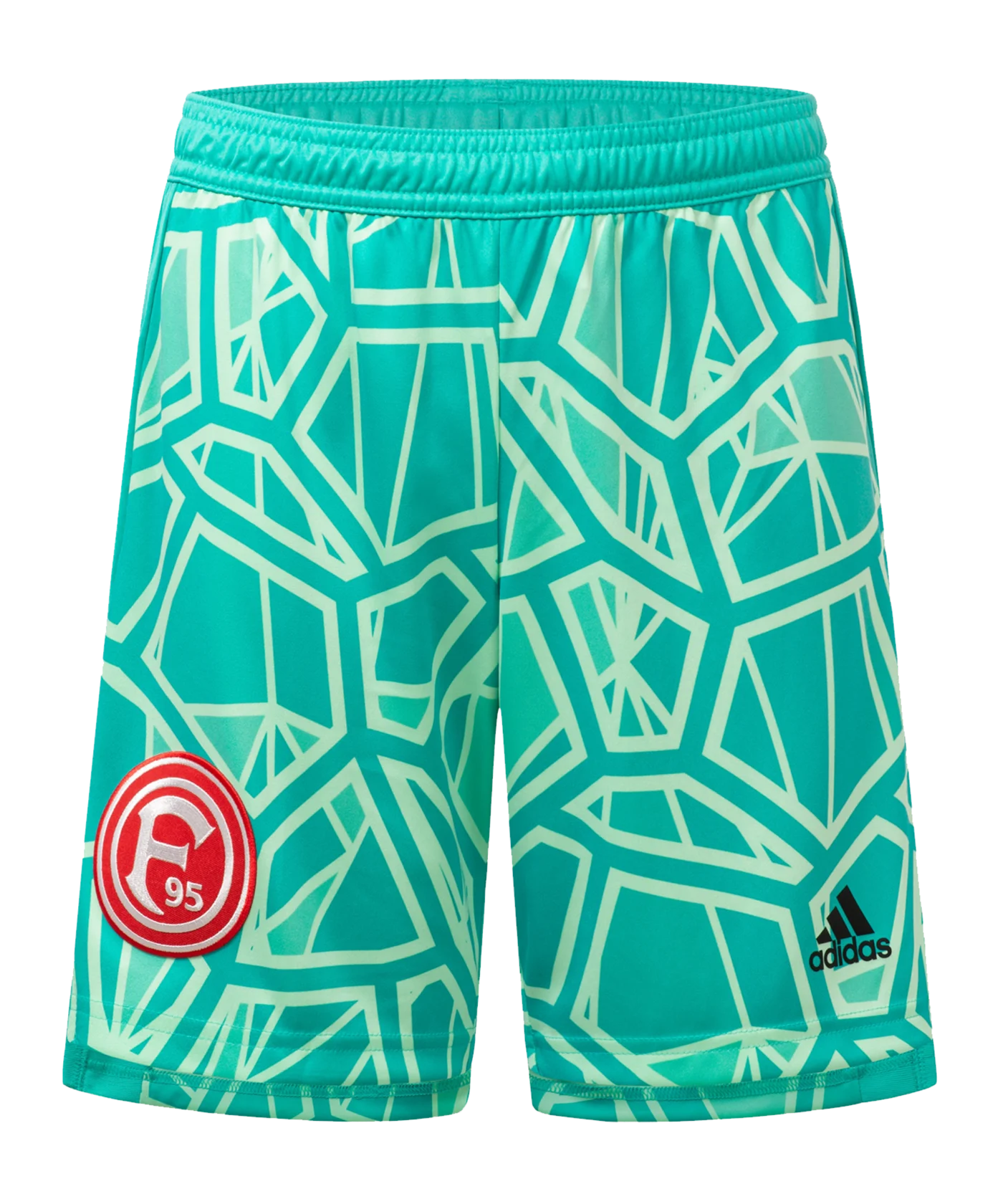 adidas Fortuna Düsseldorf TW-Short 2022/2023 Türkis