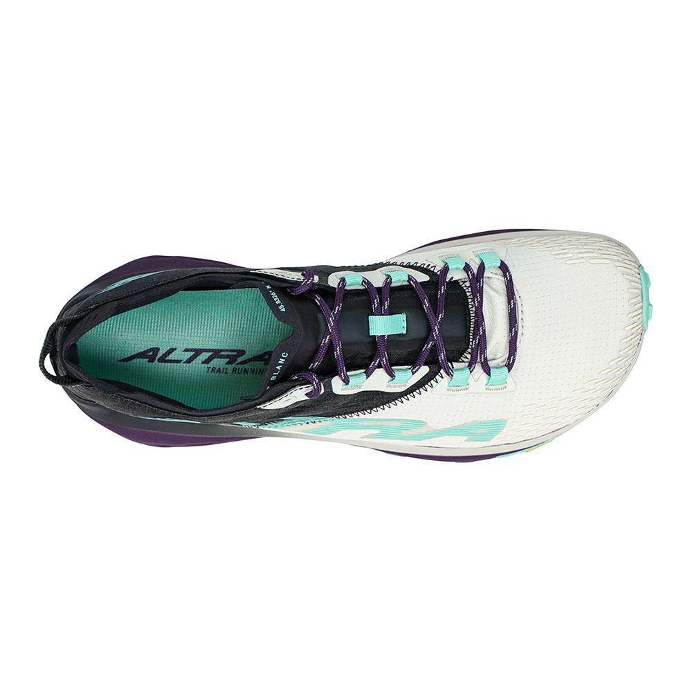 Altra MONT BLANC - Chaussures trail Femme black/green