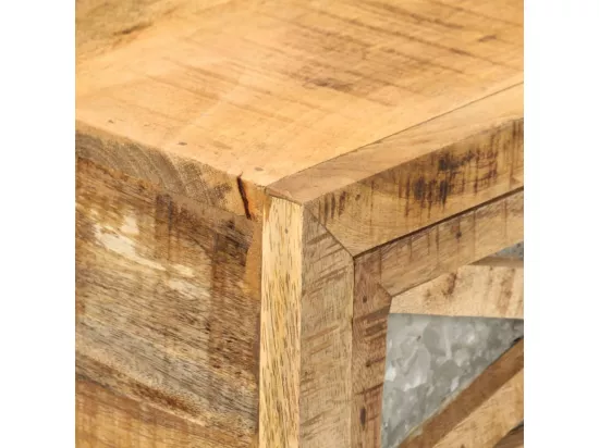 Table console 110 x 30 x 76 cm Bois de manguier massif