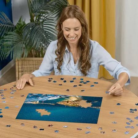 Ravensburger Puzzle - Scandinavian Places: Nordlichter in Tromsø, Norwegen, 500 Teile