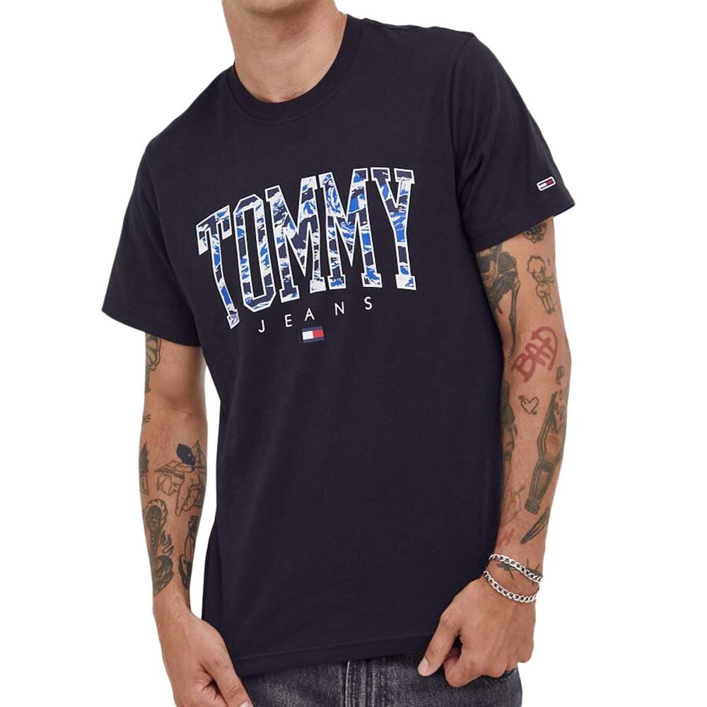 Tommy Hilfiger T-shirt Noir Homme Tommy Hilfiger Camo