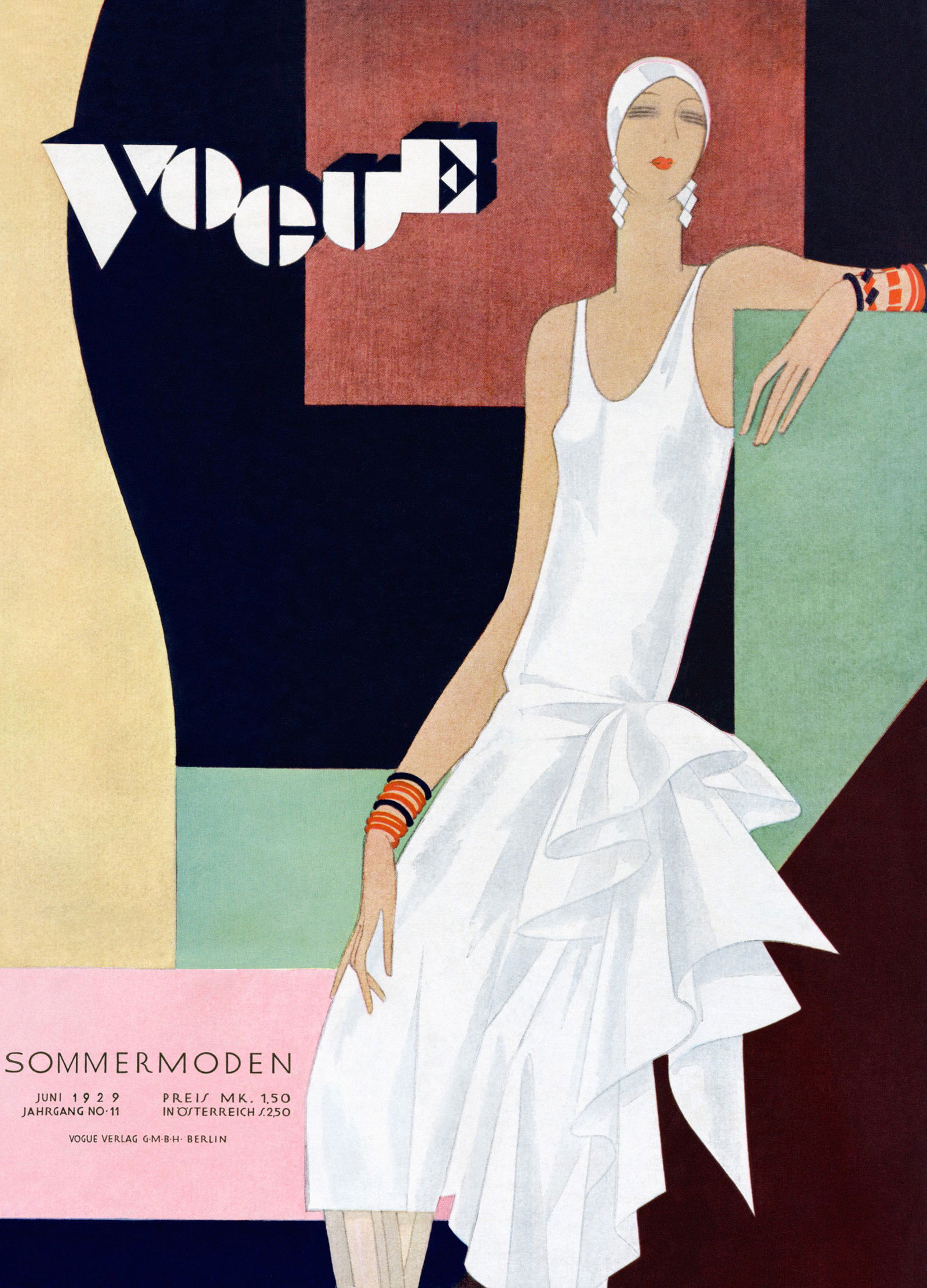 Cover, William Bolin III by German Vogue Collection - Limited Edition. Edition of: 100. Archive Stamp.