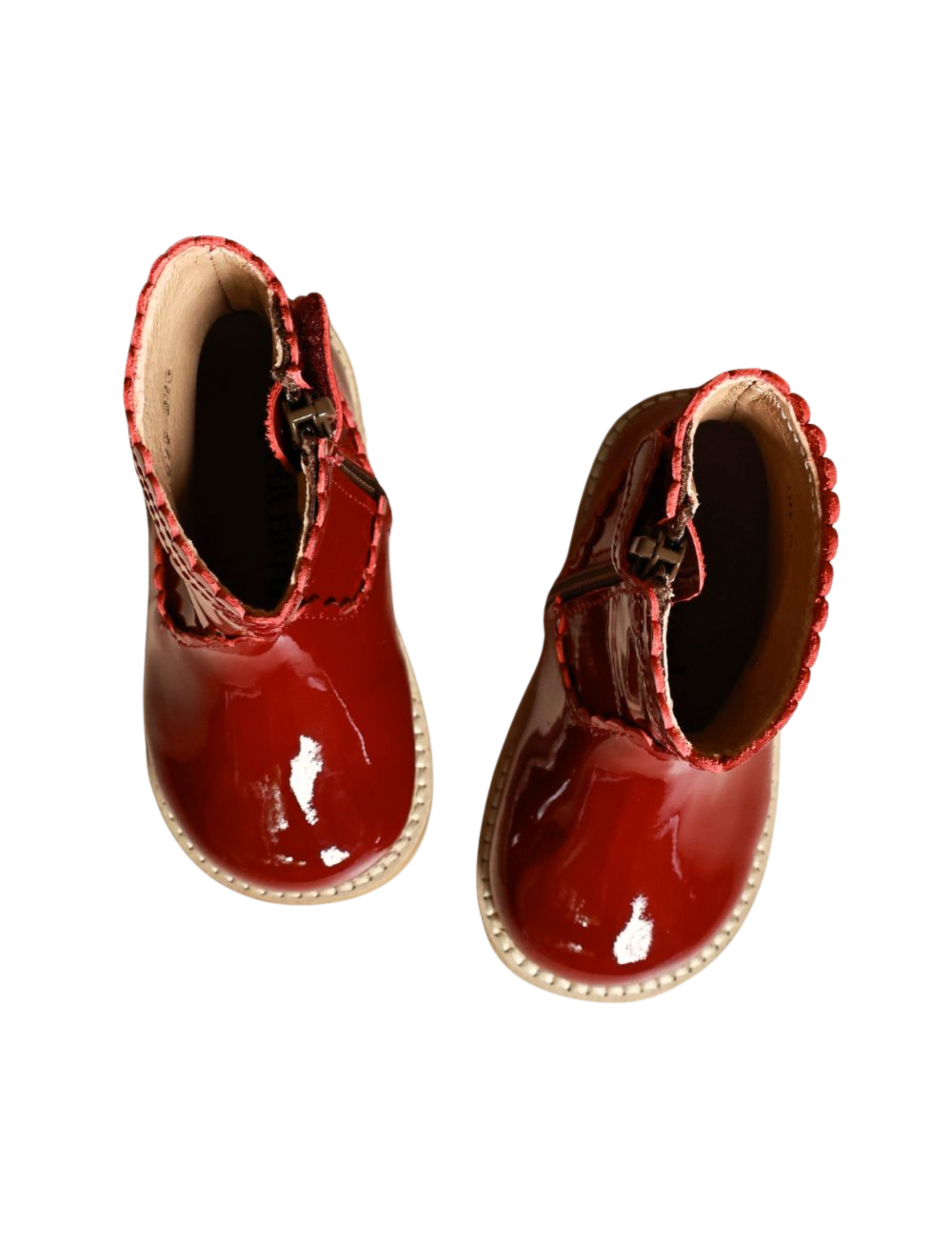 Emma Boot - Cherry Patent