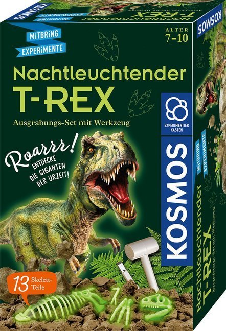 Mitbring-Experimente NACHTLEUCHTENDER T-REX