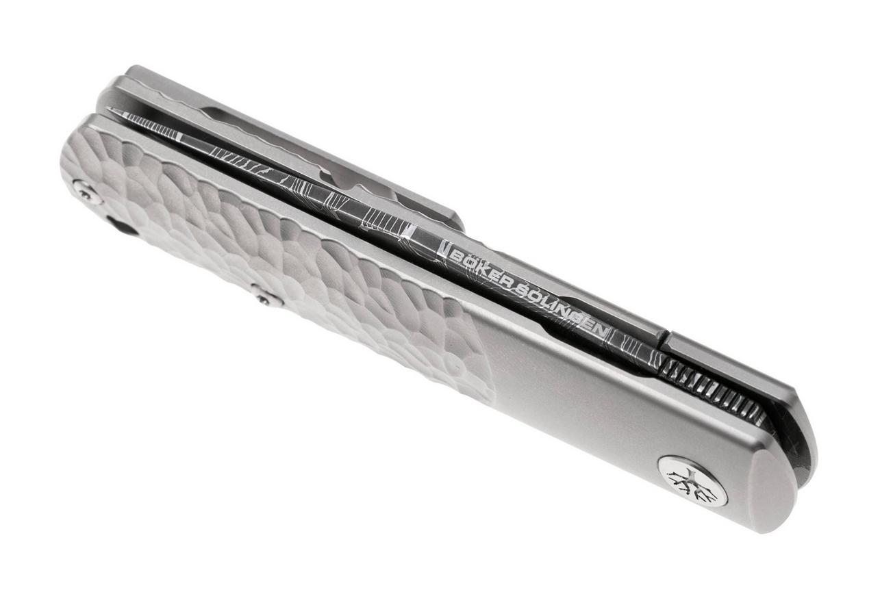Böker BRLW 110673DAM, Meteorite Damast, Silver Titanium zakmes