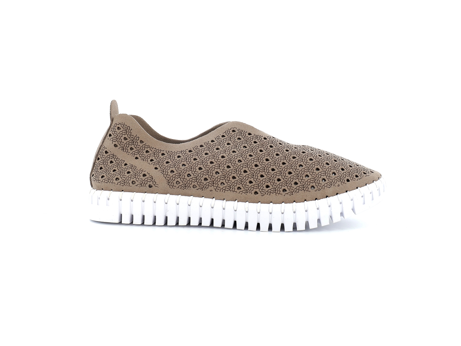 F brand-B837683 Synthétique Taupe