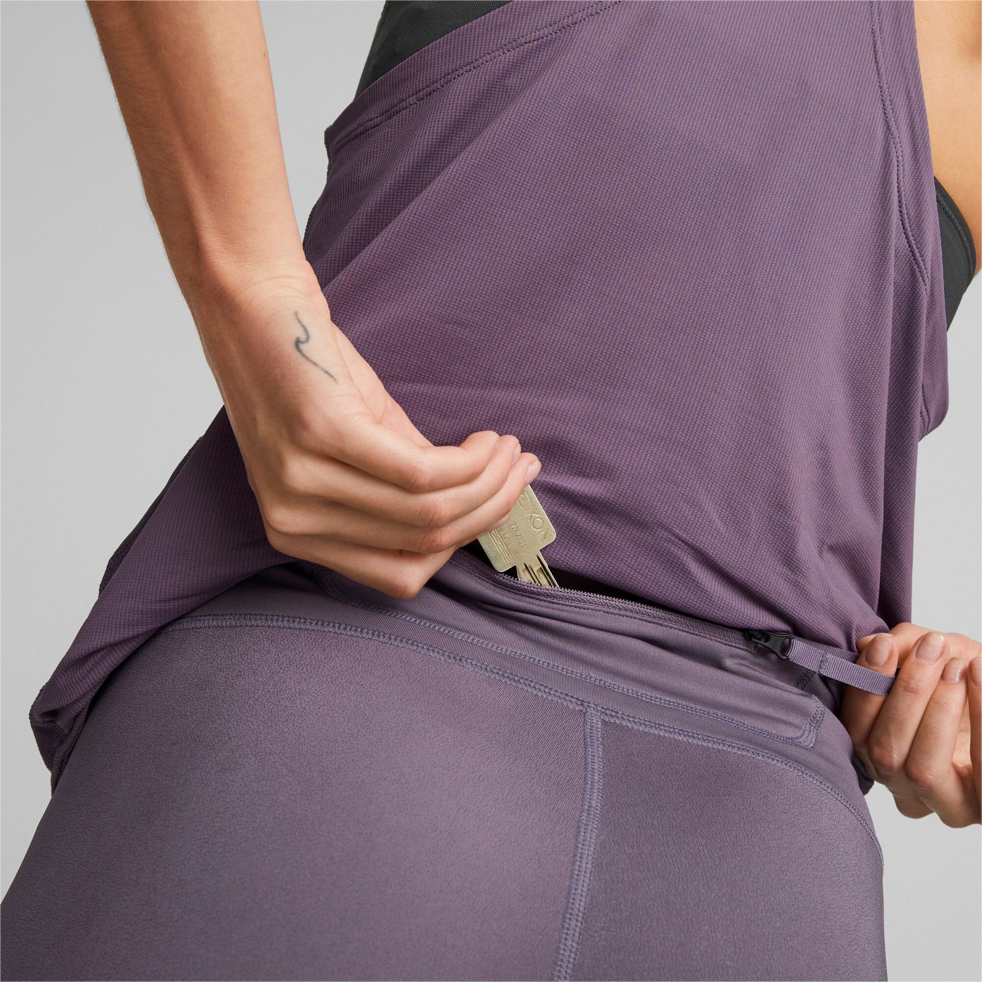 Puma Seasons Full Collant Tight Femmes - Violet