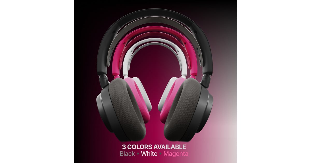 SteelSeriesArctis Nova 7P Wireless Gen 2 over-ear gaming headset  (Wit, PlayStation 4, PlayStation 5, 2.4 GHz / Bluetooth)