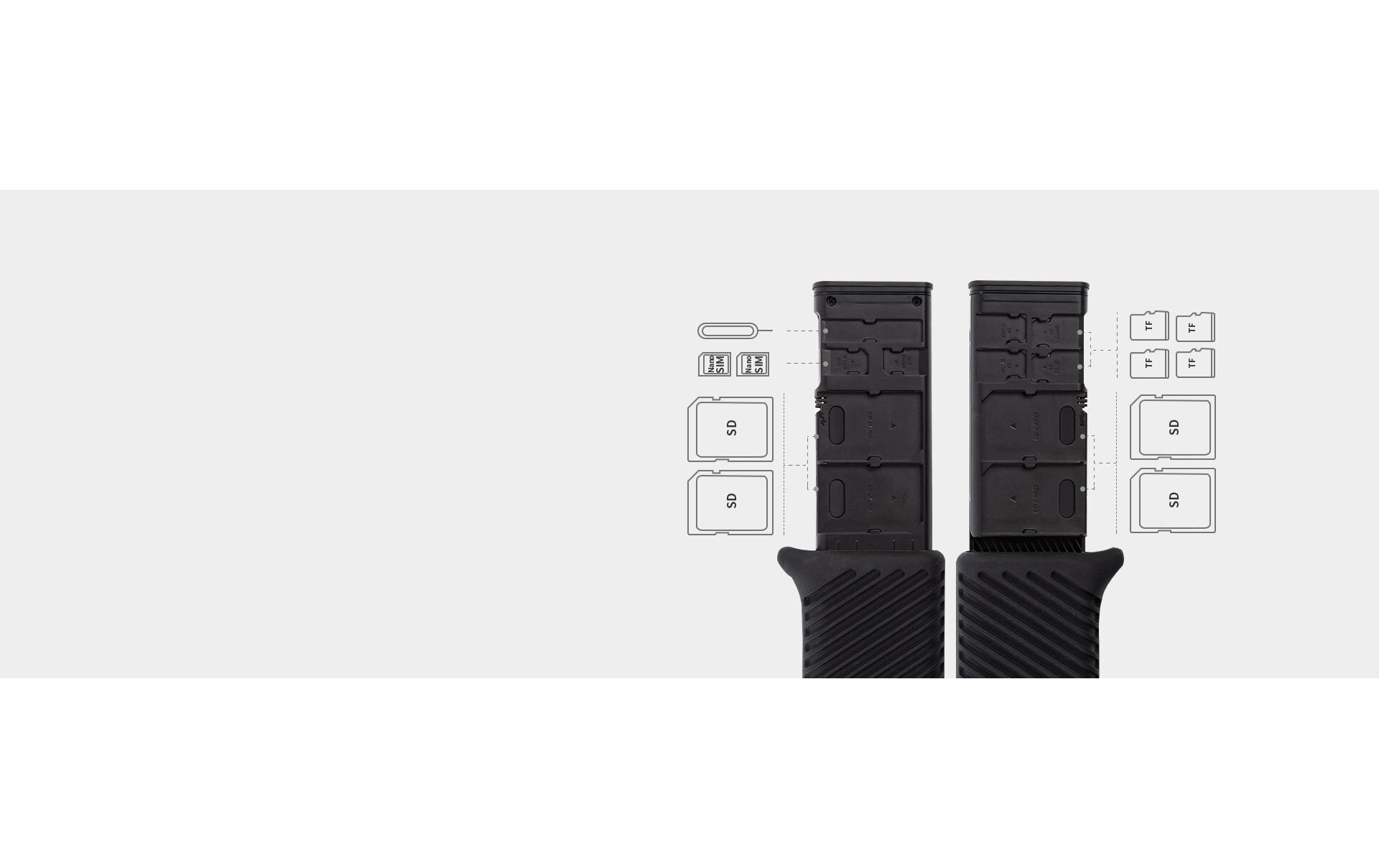 Card Reader Extern CreateMate Case High-speedGehäuse für Hochgeschwindigkeits-Kartenleser