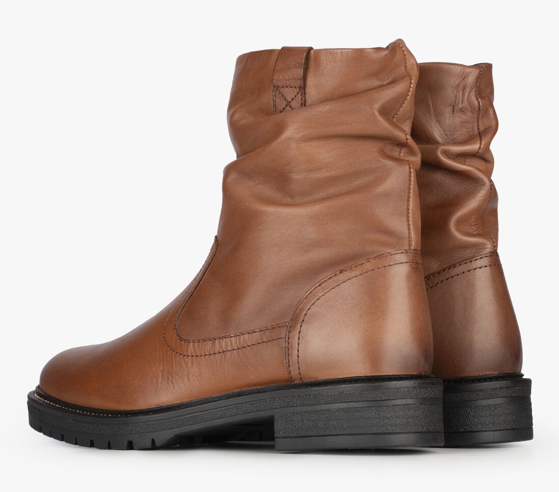 PS POELMAN cognac ps poelman enkelboots dungaball