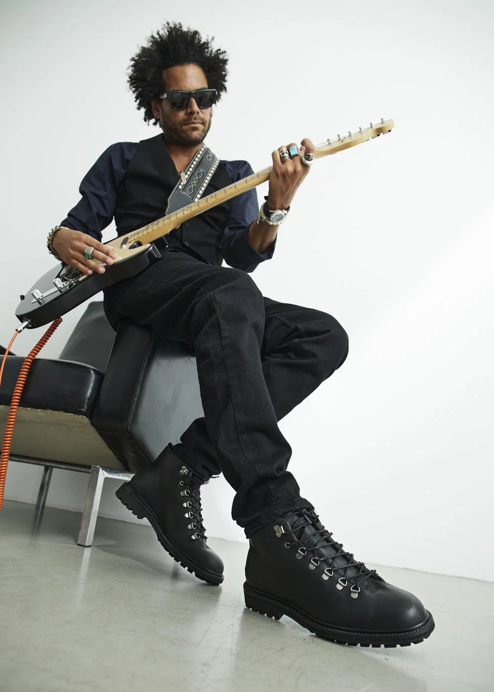 RUBEN CUIR NOIR