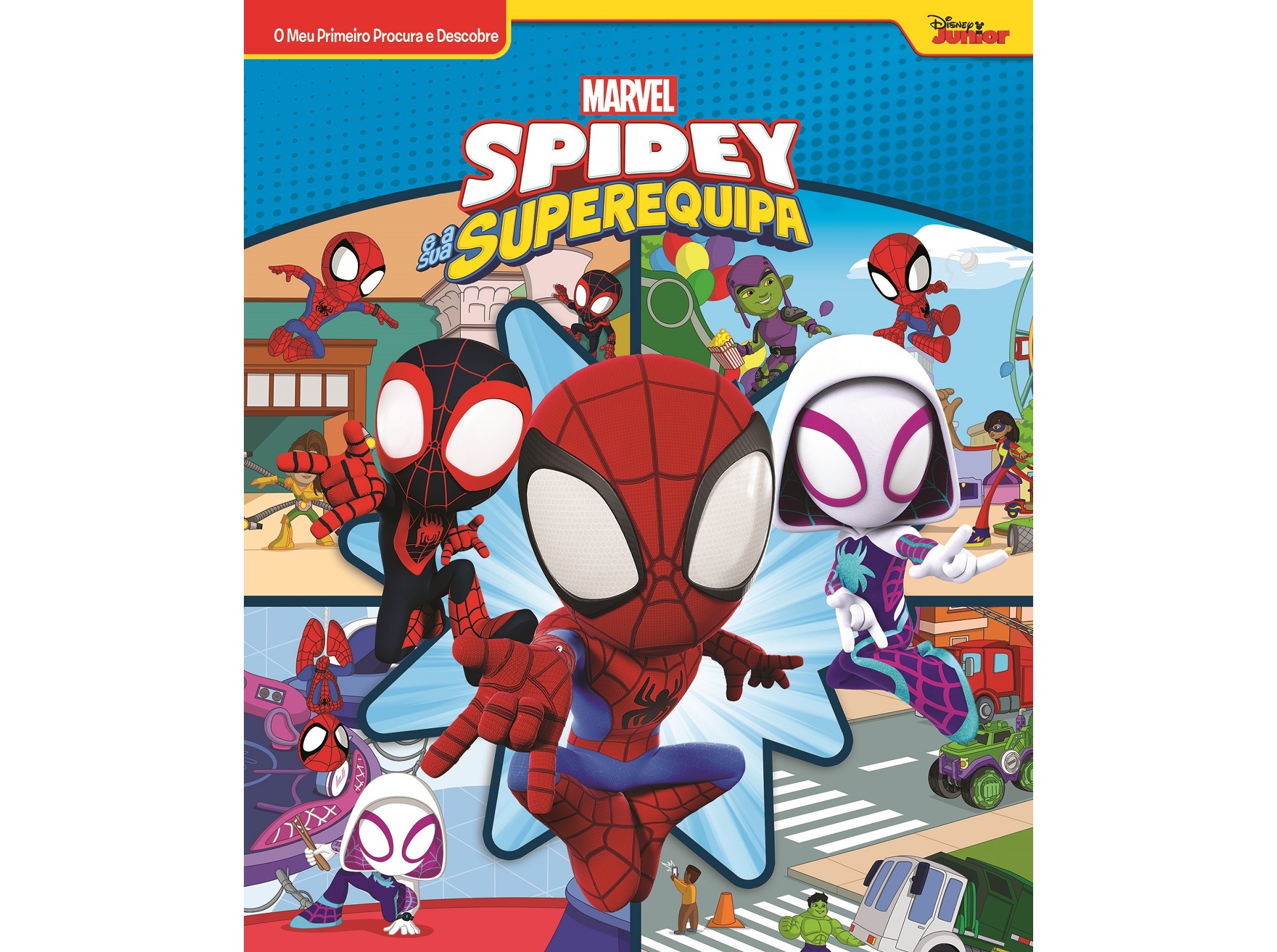 LIVRO SPIDEY E A SUA SUPEREQUIPA DE MARVEL