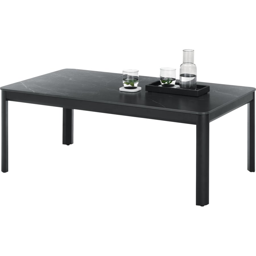Salontisch Mondi MDF Travertin-Optik beige 2er-Set