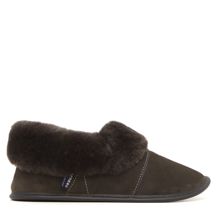 Pantoufles Garneau 550-12 (Homme) | BRUN