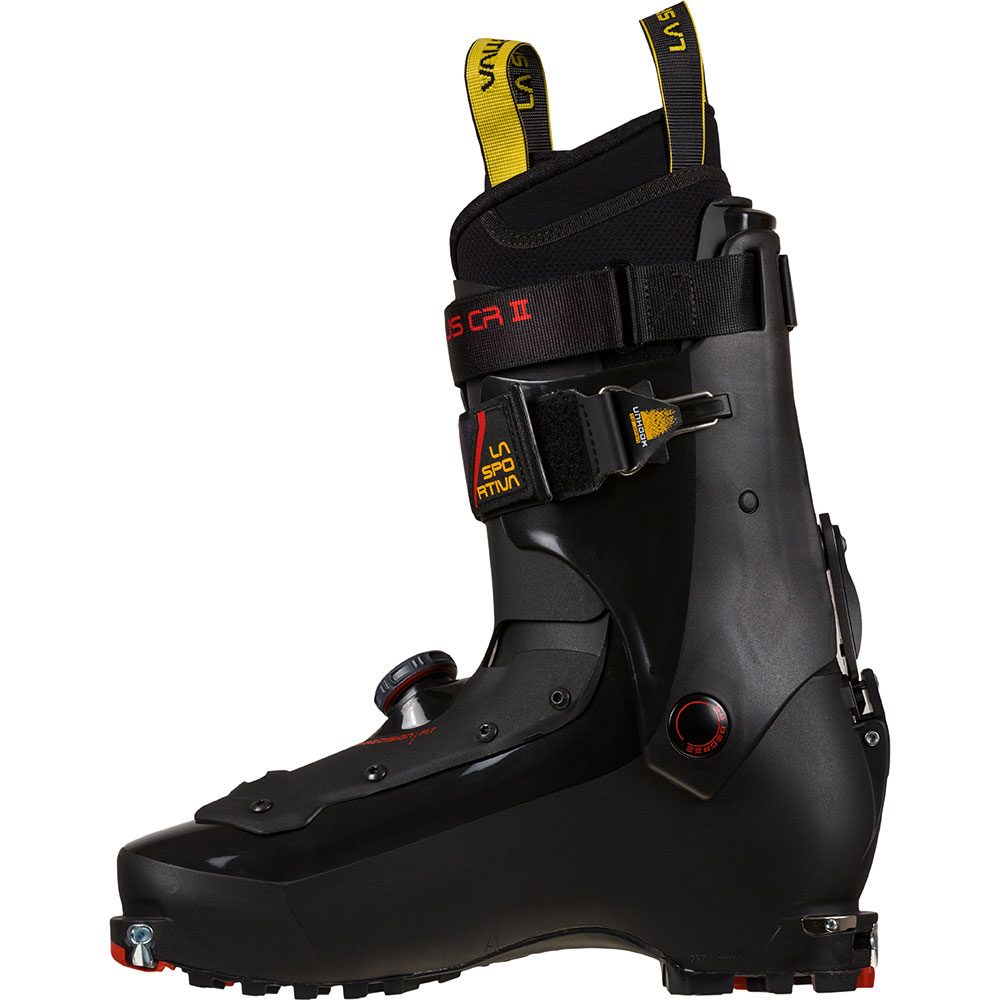 La Sportiva Skorpius CR II Touren Skischuhe Herren schwarz gelb