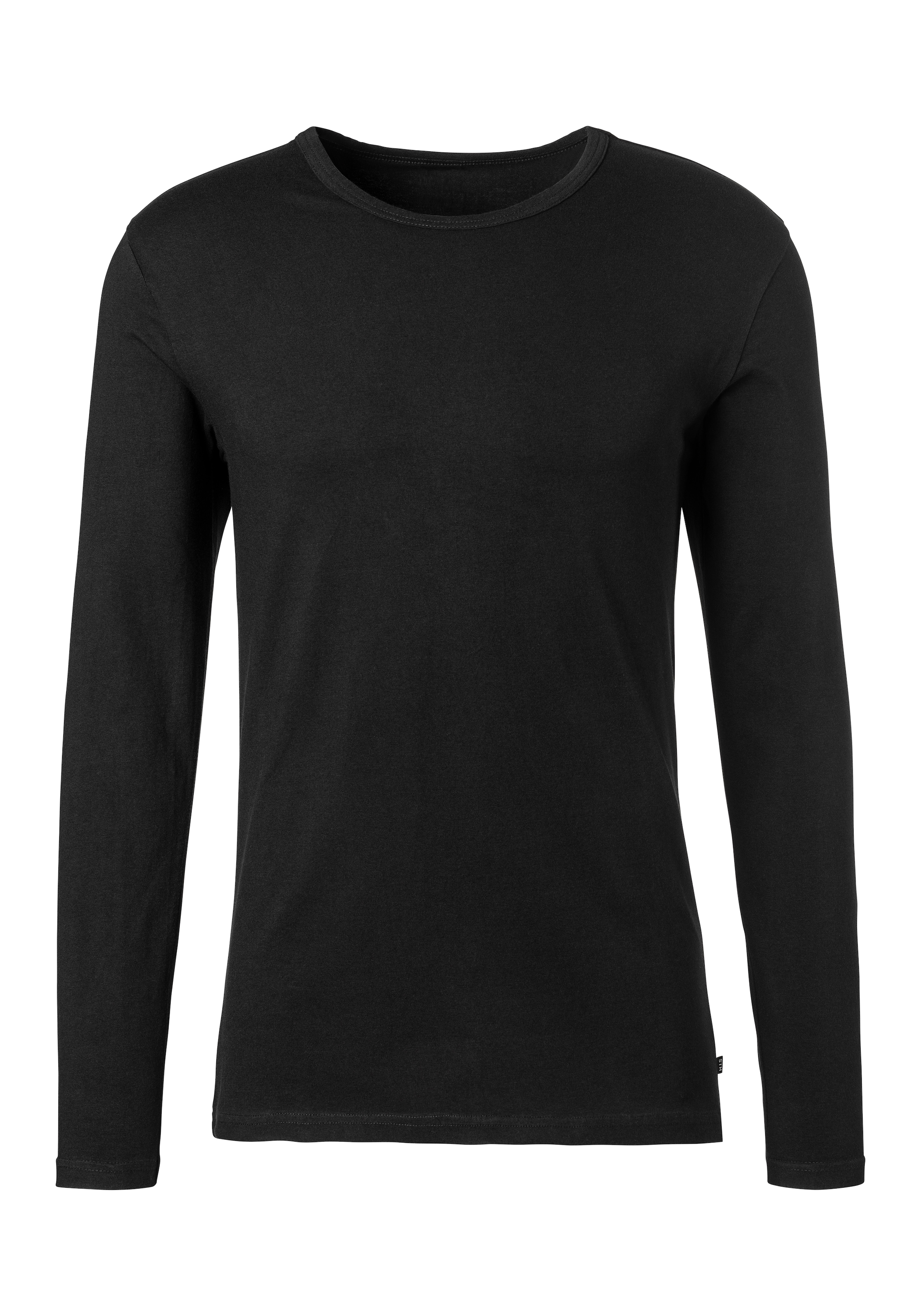 H.I.S Langarmshirt Packung, 2er-Pack,  Doppelpack Unterziehshirt aus Baumwoll-Mix