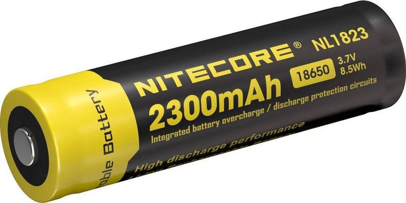 Nitecore - 18650 Accu - 2300 mAh - Button Top
