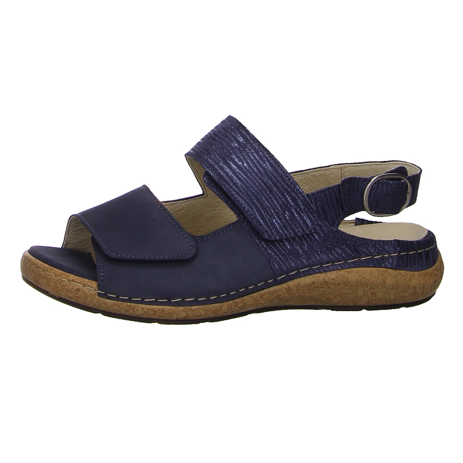 Waldläufer Sandaletten blau blau