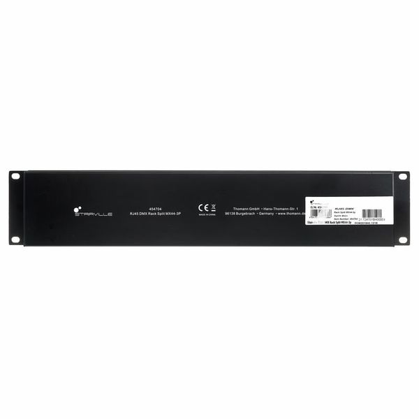 Stairville RJ45 DMX Rack Split MX44-3p