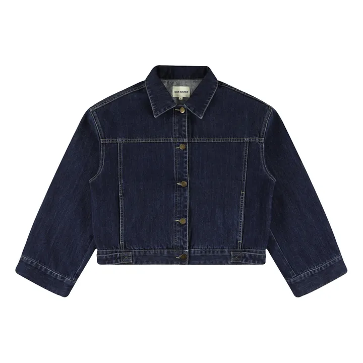 Our Sister Veste Tropical Tea Denim Coton Bio | Bleu