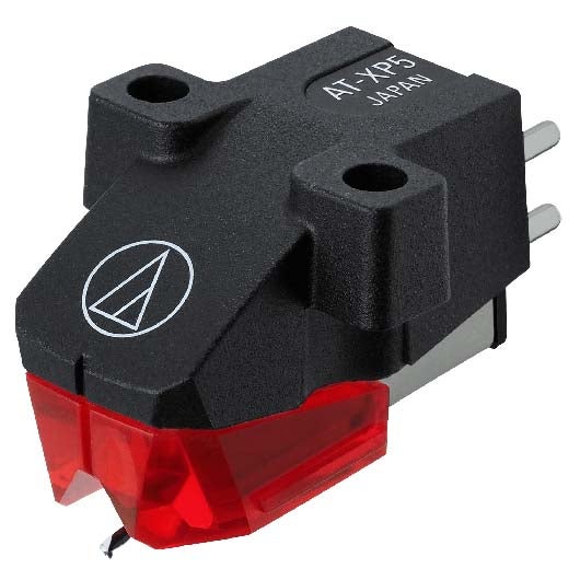 Audio Technica AT-XP5/H Dual Moving Magnet Stereo DJ Cartridge met Headshell