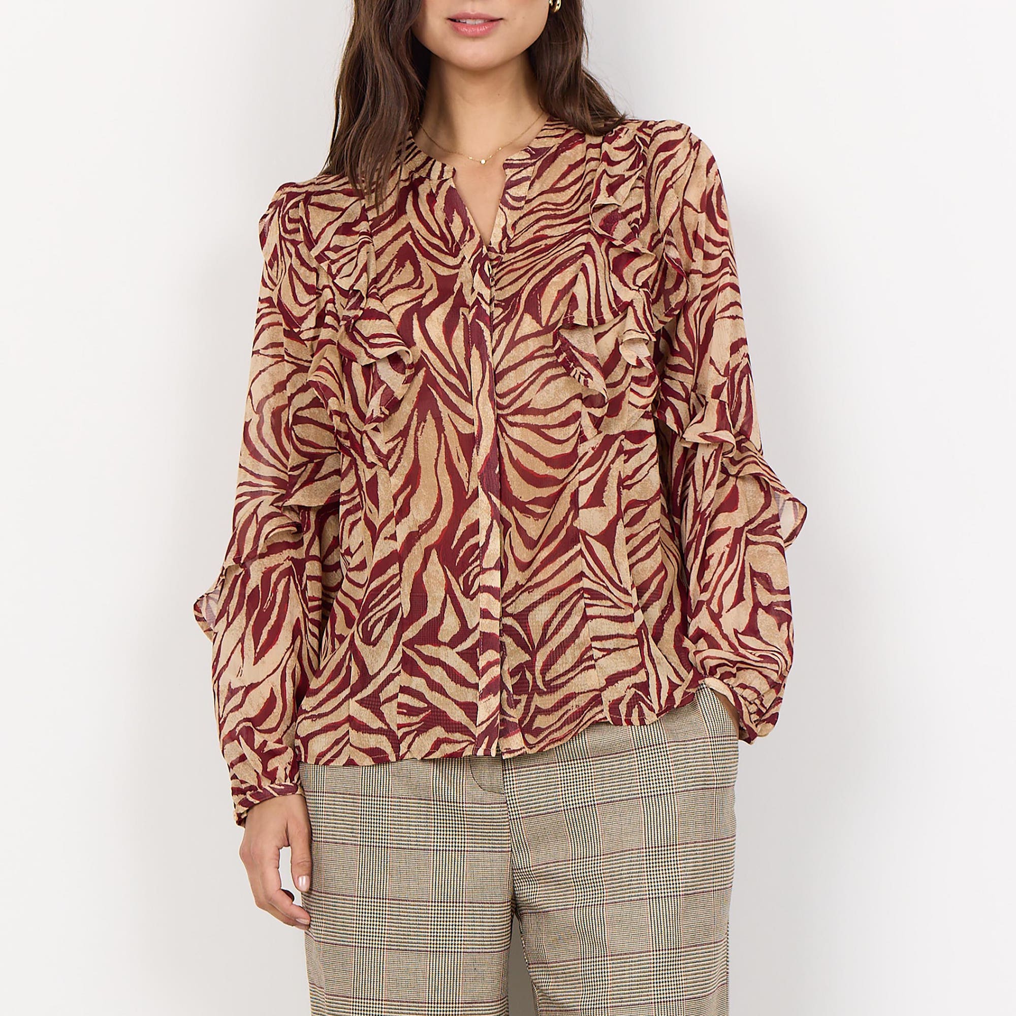 Blouse Femme rouge