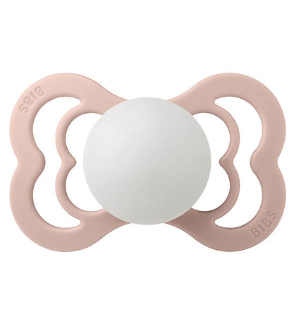 BIBS Supreme+ Leuchtende Schnuller - Gr. 2 - 2er-Pack - Symmetri