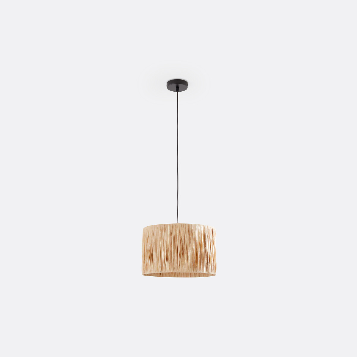 LA REDOUTE INTERIEURS<br>Candeeiro suspenso / Abajur em ráfia Ø30 cm, Rafita
