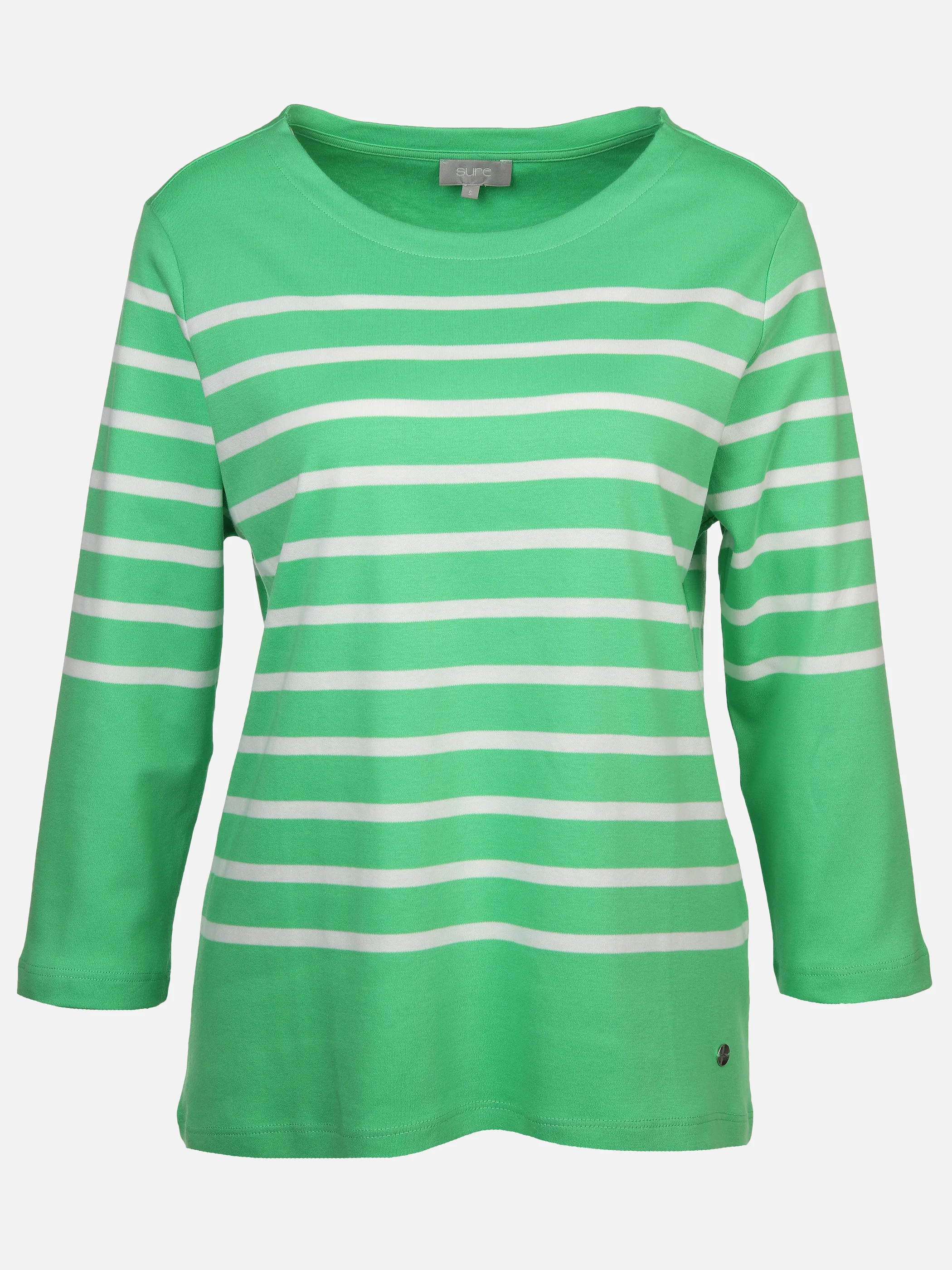 Damen Streifenshirt mit 3/4 Arm