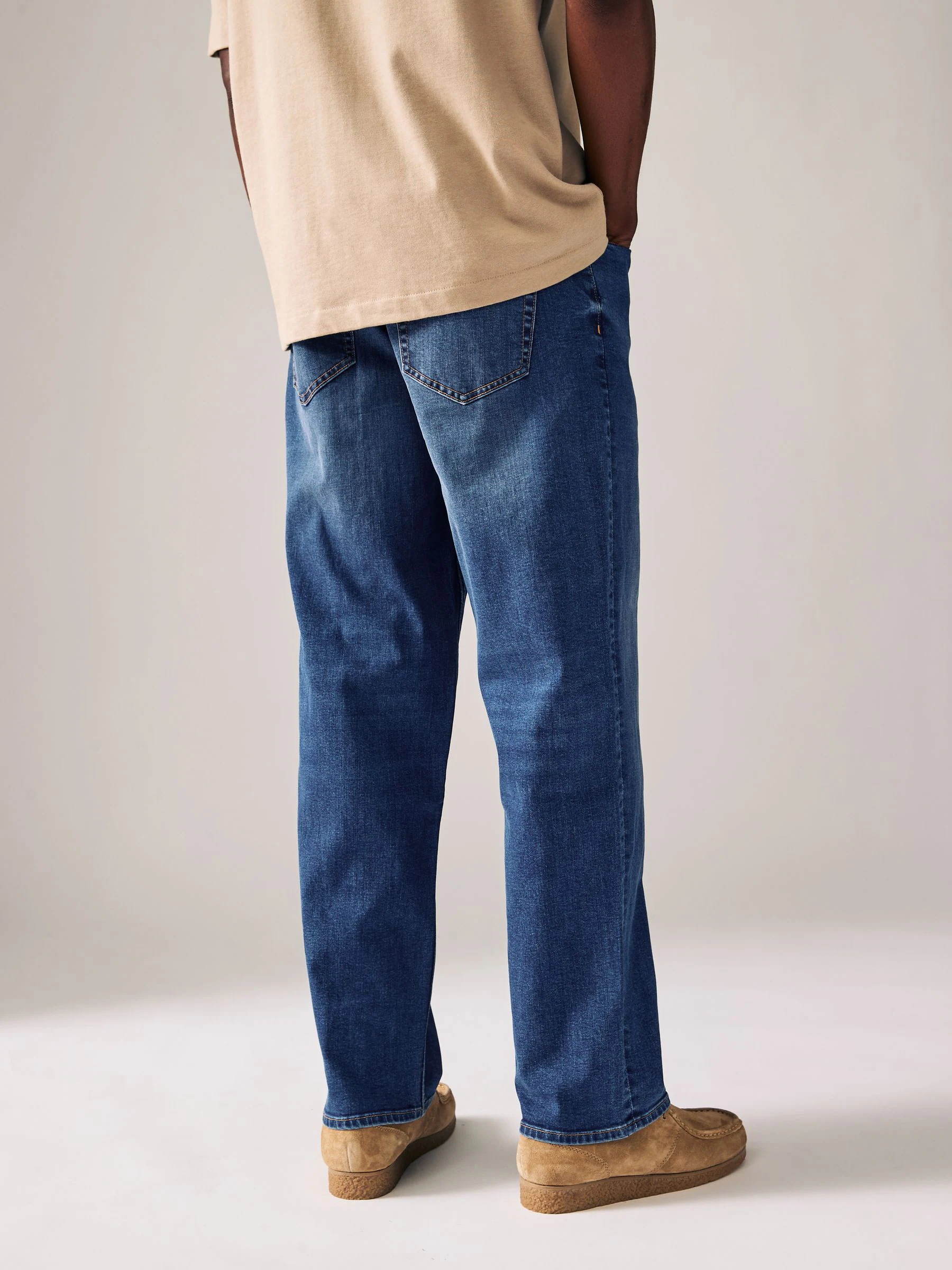 Blue Authentic - Klassieke stretchy Jeans met relaxed fit