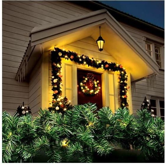 Solight 1V299 - LED buiten kerstguirlande 112xLED/3,6W/230V 700 cm IP44