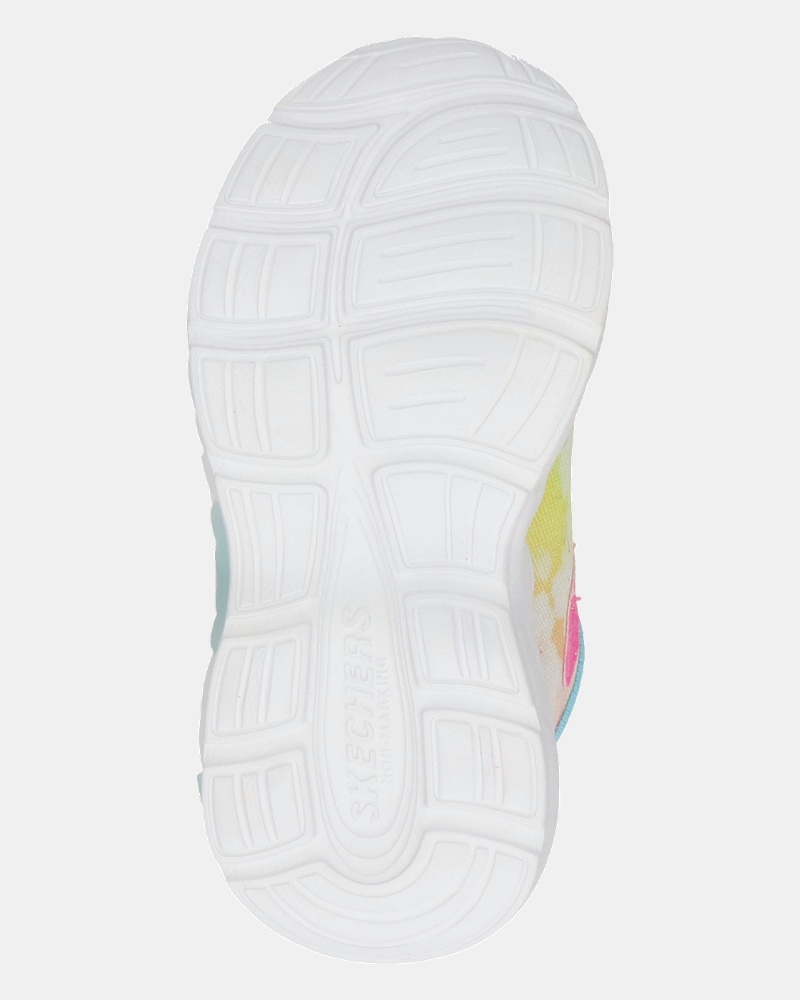 Skechers S Lights Klittenbandschoenen  - roze
