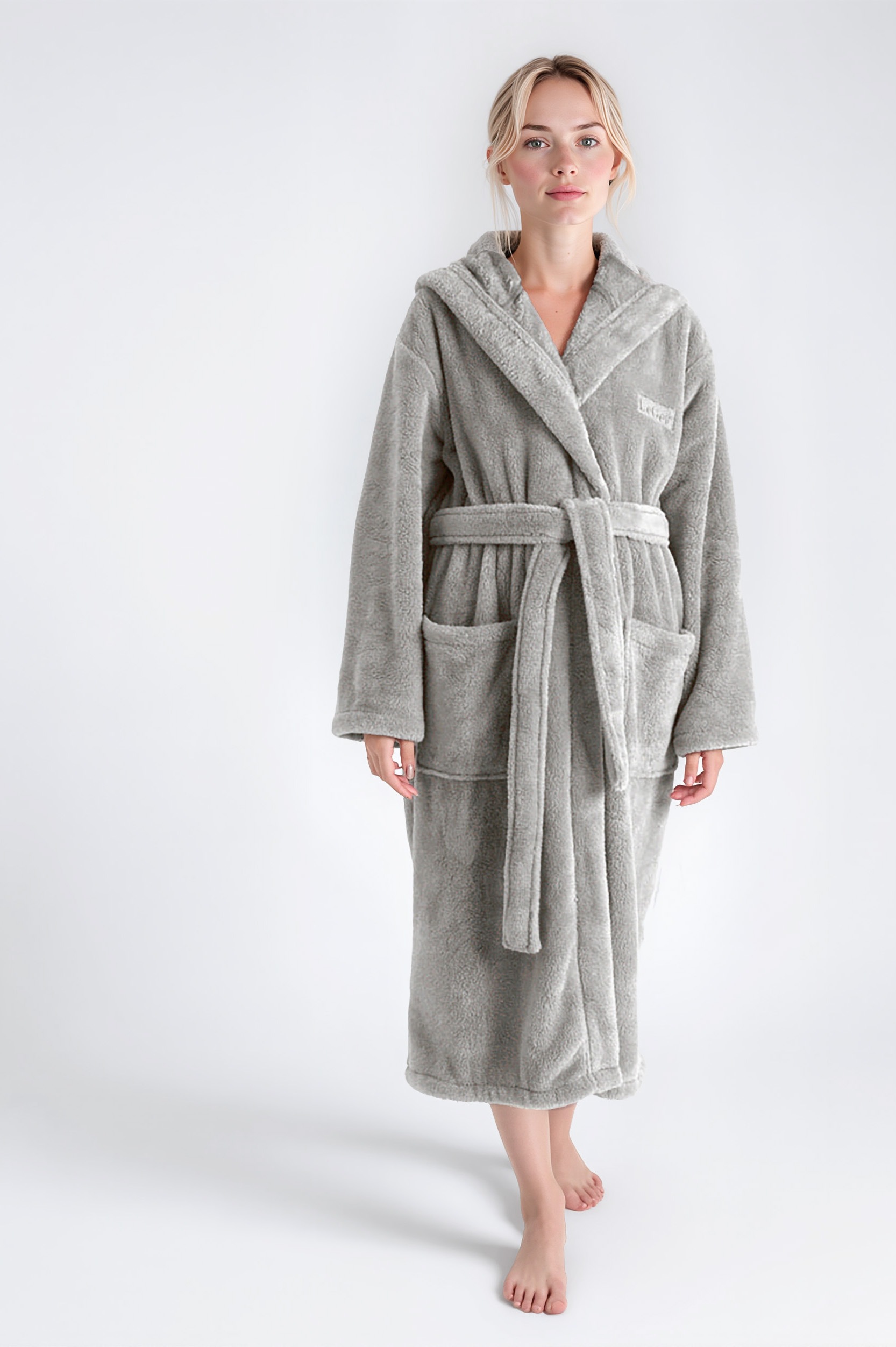 LeGer Home by Lena Gercke Unisex-Bademantel »Lovina, ideal für Sauna & Spa, Hotelbademantel, Morgenmantel«, 1 Stk. kuschelig weicher Fleece, plüsch, für Damen und Herren, XS-3XL
